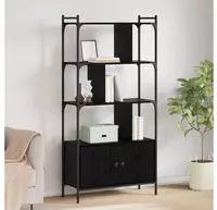 vidaXL B&uuml;cherregal 76,5 x 30 x 154,5 cm Holzwerkstoff