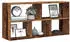 vidaXL Wandregal Altholz-Optik 100x25x50cm Holzwerkstoff (853279)