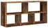 vidaXL Wandregal Altholz-Optik 100x25x50cm Holzwerkstoff (853279)
