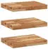 vidaXL Schweberegale 3er-Set 40x30x4cm Akazien-Massivholz Ölbehandelt (3279605)