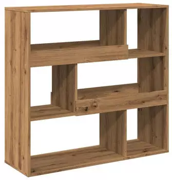 vidaXL B&uuml;cherregal/Raumteiler Artisan-Eiche 100x33x94,5cm (854444)