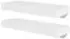 vidaXL Wandregale 4er-Set Weiß 40cm (275996)