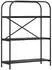 vidaXL Bücherregal Holzwerkstoff Schwarz Eichen-Optik 80x30x109cm (879845)