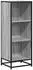 vidaXL Bücherregal Grau Sonoma 40x35x107,5cm Holzwerkstoff