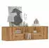 vidaXL Eckschrank Artisan Eiche Holzwerkstoff 160x40x45cm (3307827)