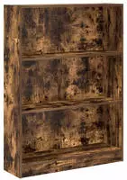 vidaXL B&uuml;cherregal R&auml;uchereiche 80x24x109 cm Holzwerkstoff