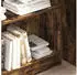 vidaXL Bücherregal Räuchereiche 80x24x109cm Holzwerkstoff (857839)