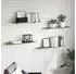 vidaXL Regalbrett 4er-Set Braun 80x20x1,5cm Holzwerkstoff (875058)