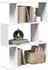 vidaXL Bücherregal Raumteiler 3 Ebenen Holzwerkstoff Weiß 70x24x97cm (858111)