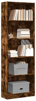 vidaXL B&uuml;cherregal R&auml;uchereiche 60x24x176cm Holzwerkstoff (857825)