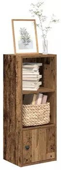 vidaXL B&uuml;cherregal Altholz-Optik 31x24x77cm Sperrholz (860335)