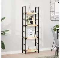 vidaXL Schweberegale 2 Stk. 40x20x4 cm Massivholz Akazie Unbehandelt
