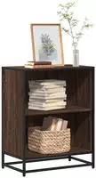 vidaXL B&uuml;cherregal Braun Eichen-Optik 60x35x76 cm Holzwerkstoff