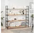 vidaXL Schweberegale 3er-Set 120x30x2cm Akazien-Massivholz ölbehandelt (3279541)