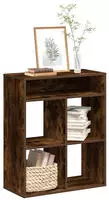 vidaXL B&uuml;cherregal R&auml;uchereiche 66x31x80 cm Holzwerkstoff