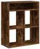 vidaXL Bücherregal Räuchereiche 66x31x80cm Sperrholz (860296)