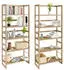 Casaria Öland Standregal 2er-Set, Kiefernholz, 5 Böden, 136x58x27cm (992730)