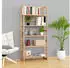 Casaria Öland Standregal 2er-Set, Kiefernholz, 5 Böden, 136x58x27cm (992730)