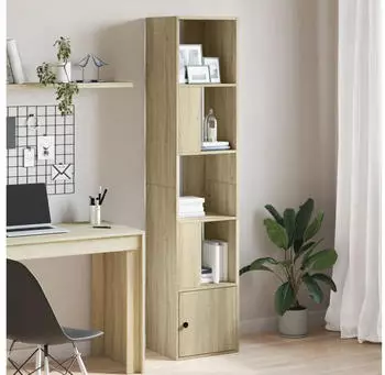 vidaXL B&uuml;cherregal Sonoma-Eiche 40x36x189cm Holzwerkstoff
