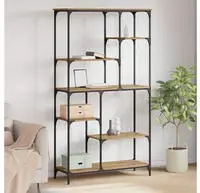 vidaXL B&uuml;cherregal Artisan-Eiche 99 x 35,5 x 176 cm Holzwerkstoff