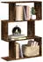 vidaXL Raumteiler-Bücherregal 3 Fächer Räuchereiche 70x24x97cm (858115)