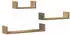 vidaXL Wandregale 3er-Set Artisan-Eiche Holzwerkstoff (855793)