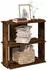 vidaXL Bücherregal 3 Böden Räuchereiche 60x30x60cm Holzwerkstoff (860251)