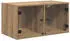 vidaXL Wandschränke 2 Stk., Artisan-Eiche, Holzwerkstoff, 68x37x35cm (882916)