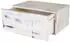 MCW Wandregal Arlon mit Schublade, Shabby-Look, Holz, weiß, 46x21x30cm
