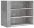 vidaXL Wandregal Betongrau 75x35x60cm Holzwerkstoff (848419)
