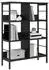 vidaXL Bücherregal Schwarz Eichen-Optik Holzwerkstoff 82x32x112cm (883988)