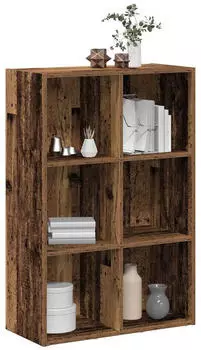 vidaXL B&uuml;cherregal/Sideboard Altholz-Optik 66x30x98cm Holzwerkstoff (855826)