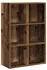 vidaXL Bücherregal/Sideboard Altholz-Optik 66x30x98cm Holzwerkstoff (855826)