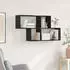 vidaXL Wandregal Schwarze Eiche MDF 100x25x53cm (869197)