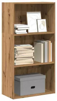 vidaXL B&uuml;cherregal Artisan-Eiche 60x30x114cm Holzwerkstoff