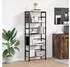 vidaXL Bücherregal Holzwerkstoff Geräucherte Eiche 60x29,5x149cm (883930)