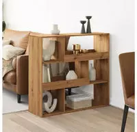 vidaXL Raumteiler Artisan-Eiche 100x33x94,5 cm Holzwerkstoff