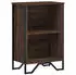vidaXL Bücherregal Braun Eichen-Optik 50x31x74,5cm Holzwerkstoff (848603)