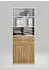 FMD Calvia 15 Regalelement Holzwerkstoff Alteiche 84,5x33,5x35cm (Calvia 15)