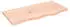 vidaXL Wandregal Baumkante Massivholz Eiche 80x40x2cm