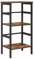 vidaXL B&uuml;cherregal Ger&auml;ucherte Eiche 40 x 29,5 x 81 cm Holzwerkstoff
