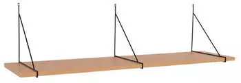Gerster Chiba Wandregal Holz furniert 120x31x29cm (Chiba)