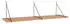 Gerster Chiba Wandregal Holz furniert 120x31x29cm (Chiba)