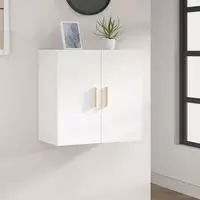 Wandschrank Wei&szlig; 60x30x60 Cm Holzwerkstoff Vidaxl