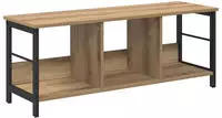vidaXL B&uuml;cherregal Artisan-Eiche 102 x 32 x 40,5 cm Holzwerkstoff