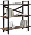 vidaXL Bücherregal Geräucherte Eiche 100x33,5x102cm Holzwerkstoff (883948)