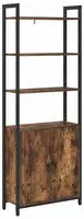 vidaXL B&uuml;cherregal Ger&auml;ucherte Eiche 60 x 24 x 161 cm Holzwerkstoff