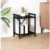vidaXL B&uuml;cherregal Schwarz Eichen-Optik 40 x 30 x 50 cm Holzwerkstoff