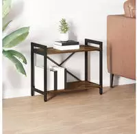 vidaXL B&uuml;cherregal Ger&auml;ucherte Eiche 60 x 30 x 50 cm Holzwerkstoff