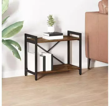 vidaXL B&uuml;cherregal Ger&auml;ucherte Eiche 60x30x50cm Holzwerkstoff (868403)